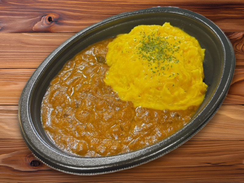 オムカレー<br /> 大 1,350　中 1,150円　小 950円